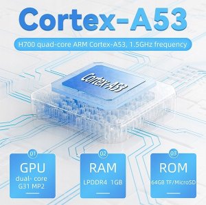 Konsola przenośna Anbernic Konsola RG35XX Plus biały/white 7