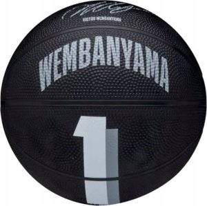 Wilson Wilson NBA Player Icon Victor Wembanyama Mini Ball WZ3017701XB Czarne 3 1