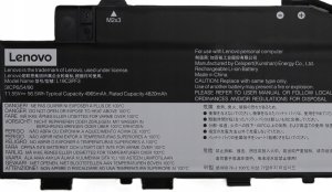 Napęd Lenovo BATTERY 3cell56.5Wh 11.55V 4