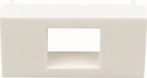 Adapter AV FULL Keystoneplate. 22.5x45 mm. 1