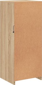 vidaXL Szafka z oświetleniem LED, dąb sonoma, 41x37x100 cm 9