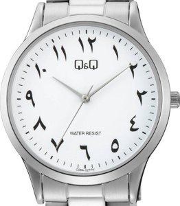 Zegarek Q&Q Zegarek QQ C08A-027P Męski Klasyczny Biała Tarcza . 2