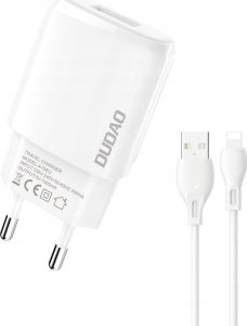 Ładowarka Dudao Ładowarka sieciowa Dudao USB 7.5W + kabel USB/Lightning 1m biały (A1sEUL) 1