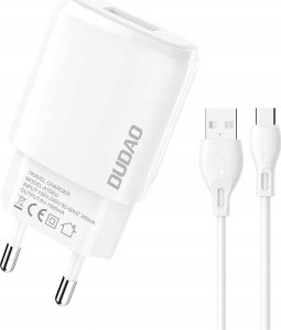 Ładowarka Dudao Ładowarka sieciowa Dudao USB 7.5W + kabel USB/USB-C 1m biały (A1sEUT) 1