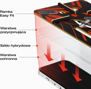 GrizzGlass Szkło hybrydowe HybridGlass Easy do Asus Zenfone 11 Ultra 8