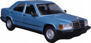 Bburago BBU 1:24 1987 Mercedes-Benz 190E Blue 21103BU 1