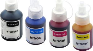 Tusz DD-Print Zestaw 4 tuszy BT6000 BT5000 CMYK tusze marki DDPrint do Brother DCP-T220 T420W T425W T426W T500W T510W T520W T525W 2