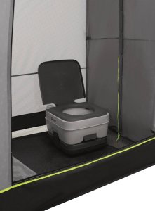 Outwell Namiot prysznicowy Outwell Seahaven Comfort Station Double - grey Uniwersalny 11