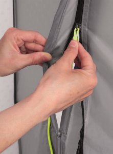 Outwell Namiot prysznicowy Outwell Seahaven Comfort Station Double - grey Uniwersalny 8