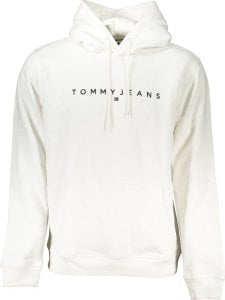 Tommy Hilfiger BIAŁA BLUZA MĘSKA TOMMY HILFIGER BEZ ZAMKA L 1