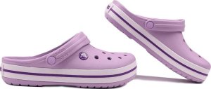 Crocs Chodaki sandały klapki dla dzieci Crocs Kids Toddler Crocband Clog lawendowe 207005 5P8 22-23 1