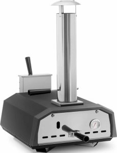 Royal Catering Domowy piec do pizzy opalany drewnem nastawny śr. 33cm 220C Domowy piec do pizzy opalany drewnem nastawny śr. 33cm 220C 2