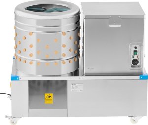 Wiesenfield Skubarka oparzalnik do drobiu kurczaków indyków 2w1 bęben śr. 50 cm 55 l 1.5 kW Skubarka oparzalnik do drobiu kurczaków indyków 2w1 bęben śr. 50 cm 55 l 1.5 kW 5