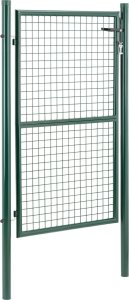 Wiesenfield Brama furtka wejściowa ogrodowa ze stali 107.5 x 196 cm Brama furtka wejściowa ogrodowa ze stali 107.5 x 196 cm 2