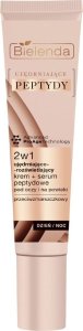 Bielenda Bielenda Ujędrniające Peptydy Ujędniająco-Rozświetlający Krem - Serum peptydowe 2w1 pod oczy i na powieki 15ml 5