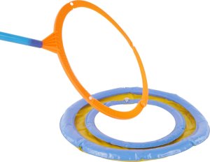 Swede Zestaw Do Baniek Mydlanych Obręcz Podstawka Płyn Bańki Mydlane 500ml 2