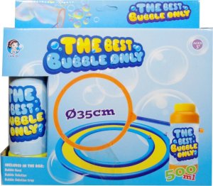 Swede Zestaw Do Baniek Mydlanych Obręcz Podstawka Płyn Bańki Mydlane 500ml 6