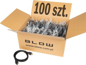 Kabel Blow 92-672# Przyłącze hdmi-hdmi 4k 1.5m 100sztuk 1