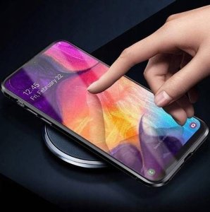 nemo Etui SAMSUNG GALAXY A15 4G/5G Double Magnetic 360 Aluminium i Szkło Hartowane czarne 1