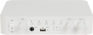 Hikvision 2-STREFOWY WZMACNIACZ SIECIOWY DS-QAE1A80G1-VB 80W Hikvision 1