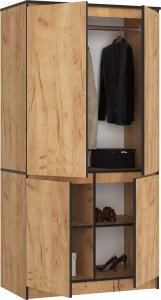 Fabryka Mebli Akord SZAFA S90 4D CLP CRAFT 2