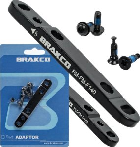 Brakco Adapter hamulca tarczowego przód, Brakco AP-17 Flat Mount > Flat Mount 140 i 160 mm 1