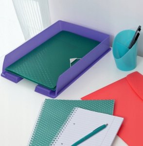 Esselte Teczka z zak� Colour'Breeze PP A4 koralo 2