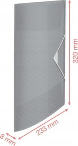 Esselte Teczka z zak� Colour'Breeze PP A4 koralo 3