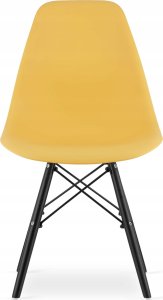 Leobert Krzesło OSAKA musztarda / nogi czarne x 1 3