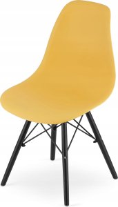 Leobert Krzesło OSAKA musztarda / nogi czarne x 1 5