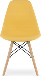 Leobert Krzesło OSAKA musztarda / nogi naturalne x 1 3