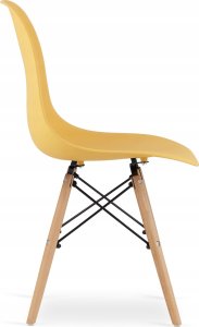 Leobert Krzesło OSAKA musztarda / nogi naturalne x 1 4
