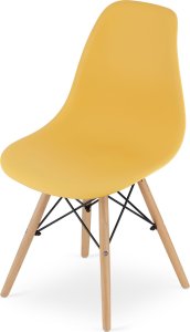 Leobert Krzesło OSAKA musztarda / nogi naturalne x 1 5