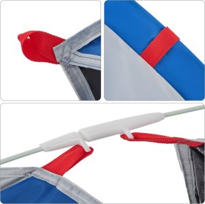 vidaXL Namiot plażowy typu pop-up, 2-os., lazurowy, wodoszczelny 10