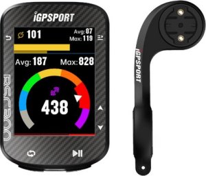 iGPSport Licznik rowerowy GPS BSC300 + uchwyt M80 + szybka ochronna 1