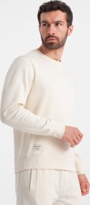 Ombre Męski dresowy komplet bluza + spodnie  kremowy V11 Z78 XXL 1