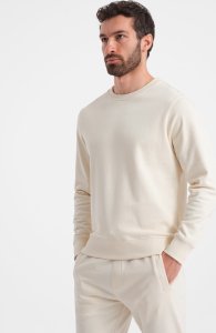 Ombre Męski dresowy komplet bluza + spodnie  kremowy V11 Z78 XXL 4