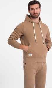 Ombre Komplet męski dresowy bluza + spodnie - brązowy V2 Z80 XXL 2