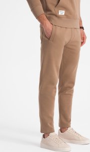 Ombre Komplet męski dresowy bluza + spodnie - brązowy V2 Z80 XXL 6