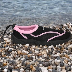 Springos Buty do wody damskie rozm. 37 szybkoschnące buty na plażę, do pływania czarno-różowe UNIWERSALNY 2