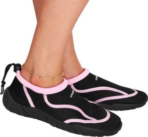 Springos Buty do wody damskie rozm. 40 szybkoschnące buty na plażę, do pływania czarno-różowe UNIWERSALNY 14