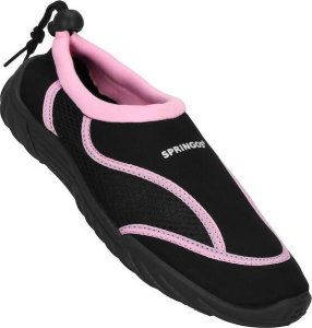 Springos Buty do wody damskie rozm. 40 szybkoschnące buty na plażę, do pływania czarno-różowe UNIWERSALNY 5