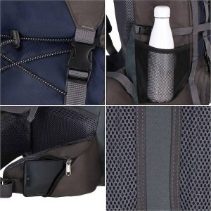 Plecak turystyczny Springos Plecak turystyczny 90 L trekkingowy wielofunkcyjny z osłoną przeciwdeszczową UNIWERSALNY 2