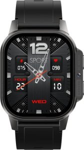 Smartwatch Active Band SMARTWATCH ZEGAREK ROZMOWY MENU POLSKIE DAMSKI MĘSKI CZARNY SPORT PL SMART DM62 12