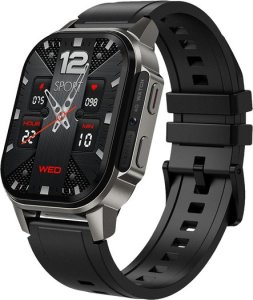 Smartwatch Active Band SMARTWATCH ZEGAREK ROZMOWY MENU POLSKIE DAMSKI MĘSKI CZARNY SPORT PL SMART DM62 3