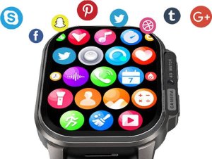 Smartwatch Active Band SMARTWATCH ZEGAREK ROZMOWY MENU POLSKIE DAMSKI MĘSKI CZARNY SPORT PL SMART DM62 4