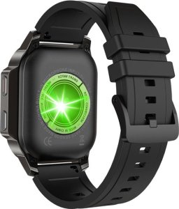 Smartwatch Active Band SMARTWATCH ZEGAREK ROZMOWY MENU POLSKIE DAMSKI MĘSKI CZARNY SPORT PL SMART DM62 9