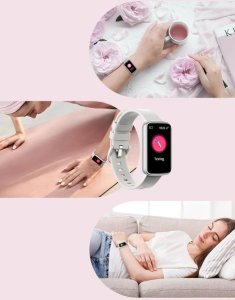 Smartwatch Active Band SMARTWATCH ZEGAREK MENU PL POLSKIE DAMSKI WATCH MĘSKI PULS SPORT KROKI SMS L2 12