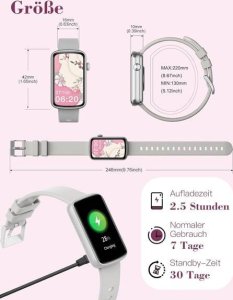 Smartwatch Active Band SMARTWATCH ZEGAREK MENU PL POLSKIE DAMSKI WATCH MĘSKI PULS SPORT KROKI SMS L2 13