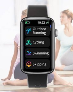 Smartwatch Active Band SMARTWATCH ZEGAREK MENU PL POLSKIE DAMSKI WATCH MĘSKI PULS SPORT KROKI SMS L2 3